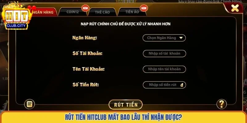 Hitclub ⭐️ Link Tải Cổng Game Bài Hit club Chính Hãng 2026 Rút tiền Hitclub mất bao lâu thì nhận được?